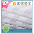 Wholele White Check 100% Polyester Tissu